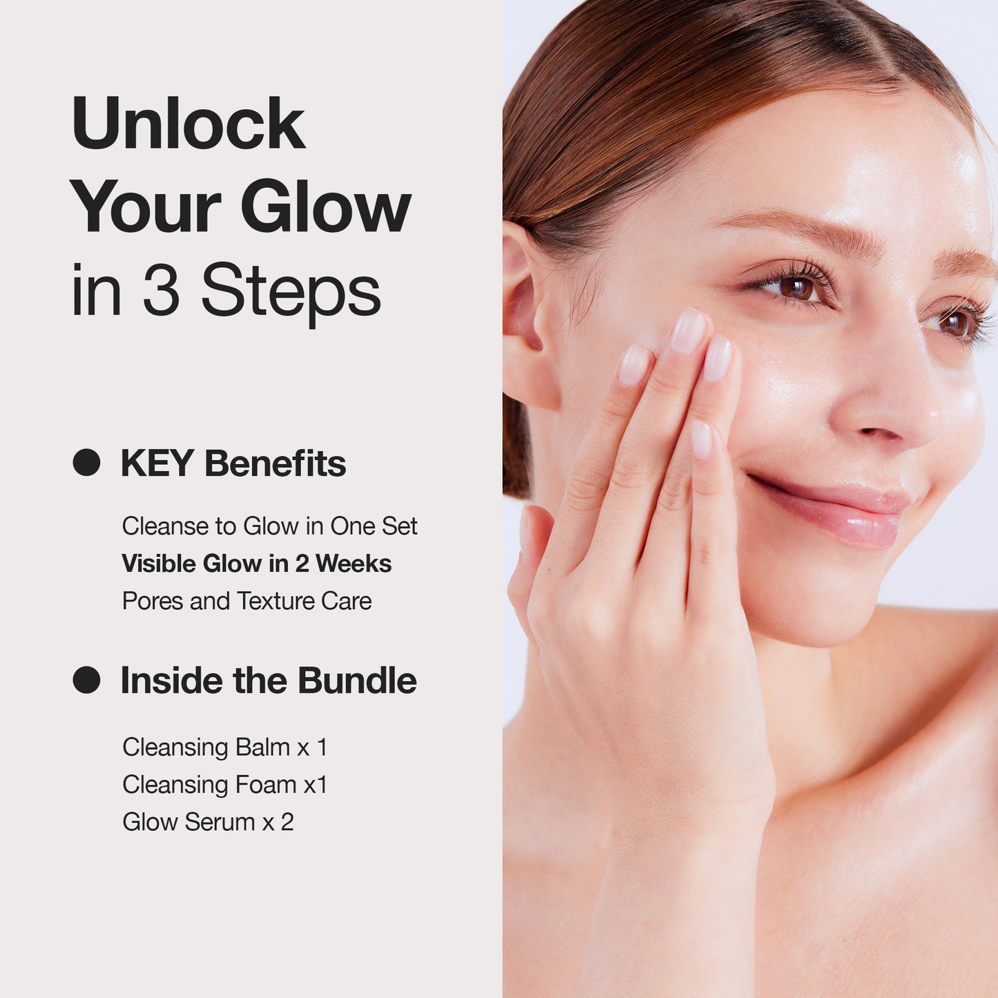 3-Step Glow Skin Essential Bundle